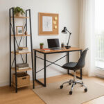 Φοιτητικό πακέτο επίπλων γραφείου Uni 4 pakoworld σετ 3 τμχ-200-000504