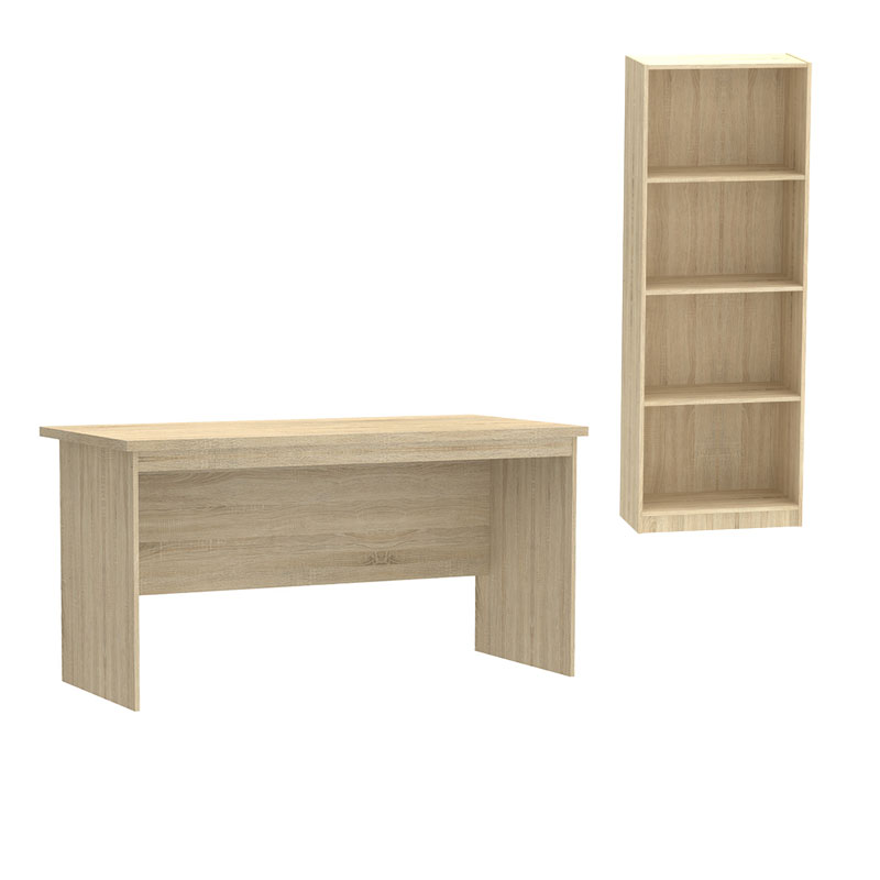 Φοιτητικό πακέτο επίπλων γραφείου Payton-Presley pakoworld sonoma σετ 2 τμχ-200-000715 Φοιτητικό πακέτο επίπλων γραφείου Payton-Presley pakoworld sonoma σετ 2 τμχ-200-000715