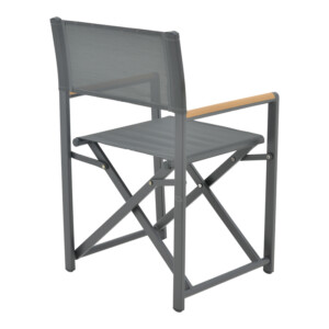 Τραπεζαρία Kliton-Mabu σετ 5τεμ pakoworld αλουμίνιο σε ανθρακί απόχρωση 80x80x74εκ-200-000852