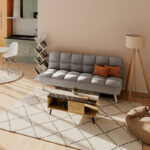 Φοιτητικό πακέτο επίπλων σαλονιού Smooth pakoworld σετ 2τεμ-200-000893