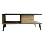 Φοιτητικό πακέτο επίπλων σαλονιού Smooth pakoworld σετ 2τεμ-200-000893