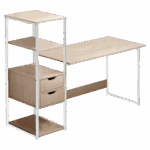 Φοιτητικό πακέτο επίπλων γραφείου Joeza pakoworld σετ 2τεμ-200-001033