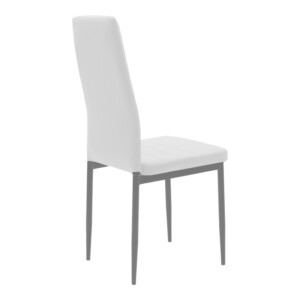 Τραπεζαρία Cuba-Parker pakoworld σετ 5τεμ sonoma-λευκό 120x80x75εκ-200-001209