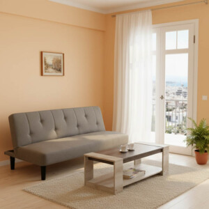 Φοιτητικό πακέτο επίπλων σαλονιού Caalm pakoworld σετ 2τεμ-200-001381