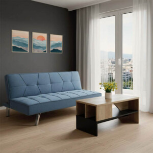 Φοιτητικό πακέτο επίπλων σαλονιού Groove pakoworld σετ 2τεμ-200-001384