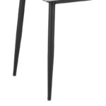 Τραπεζαρία Gustas-Renish pakoworld σετ 7τεμ γκρι μαρμάρου -μπουκλέ γκρι 160x80x75εκ-200-001440