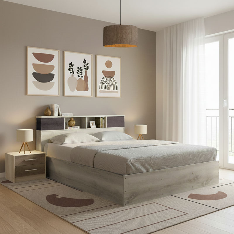 Σετ Κρεβατοκάμαρας Olympus Castillo Toro με Κρεβάτι 160x200εκ Σετ 3τεμ-200-001441 Σετ Κρεβατοκάμαρας Olympus Castillo Toro με Κρεβάτι 160x200εκ Σετ 3τεμ-200-001441