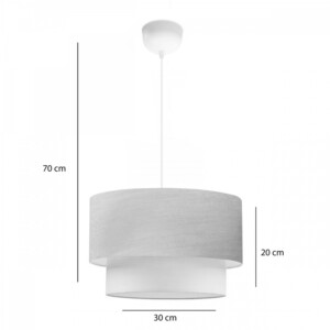 Φωτιστικό οροφής μονόφωτο PWL-1087 pakoworld Ε27 μπεζ χρυσό-εκρού Φ30x20εκ-202-000057