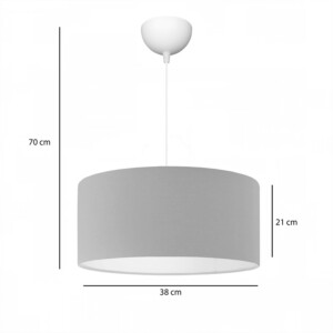 Φωτιστικό οροφής μονόφωτο PWL-1091 pakoworld Ε27 σε μπεζ απόχρωση Φ38x21εκ-202-000166