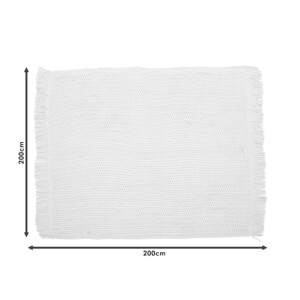 Δίχτυ σκίασης Roof pakoworld μακραμέ μπεζ 2x2m-220-000007