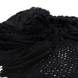 Δίχτυ σκίασης Roof pakoworld μακραμέ μαύρο 4x4m-220-000010