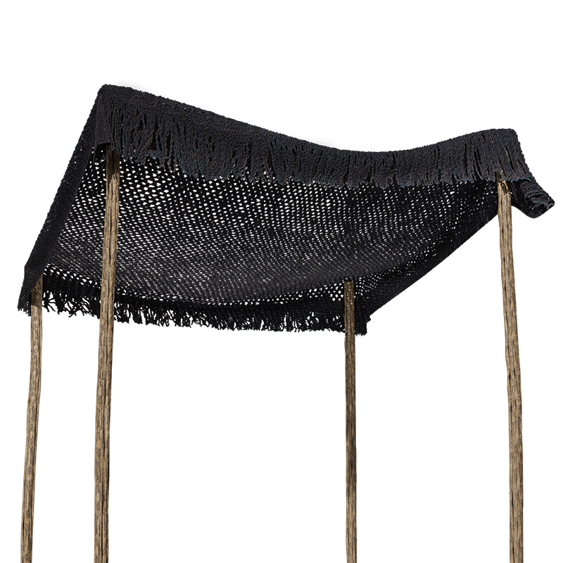 Δίχτυ σκίασης Roof pakoworld μακραμέ μαύρο 4x4m-220-000010 Δίχτυ σκίασης Roof pakoworld μακραμέ μαύρο 4x4m-220-000010