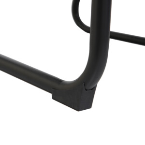 Καρέκλα επισκέπτη Vindor pakoworld ύφασμα σε κρεμ απόχρωση με μαύρο μεταλλικό πόδι 65x68.5x79.5εκ-225-000058