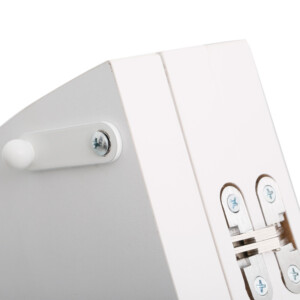 Τραπέζι πτυσσόμενο Talen pakoworld σε λευκή απόχρωση Φ80x74εκ-225-000059