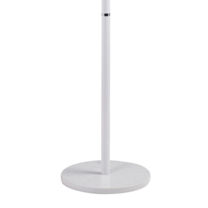 Καλόγερος ρούχων Marianna pakoworld μέταλλο λευκό-φυσικό Φ37x169εκ-226-000021