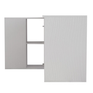 Γραφείο γωνιακό αποσπώμενο Polina pakoworld λευκό 120x100x75εκ-230-000016