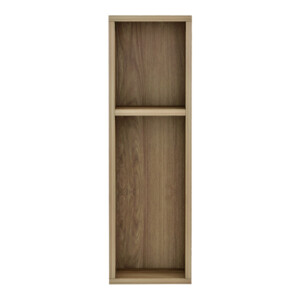 Ραφιέρα-κομοδίνο τοίχου Racks pakoworld σε sonoma απόχρωση 20x15x65εκ-230-000045