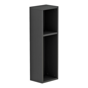 Ραφιέρα-κομοδίνο τοίχου Racks pakoworld σε γκρι απόχρωση 20x15x65εκ-230-000046