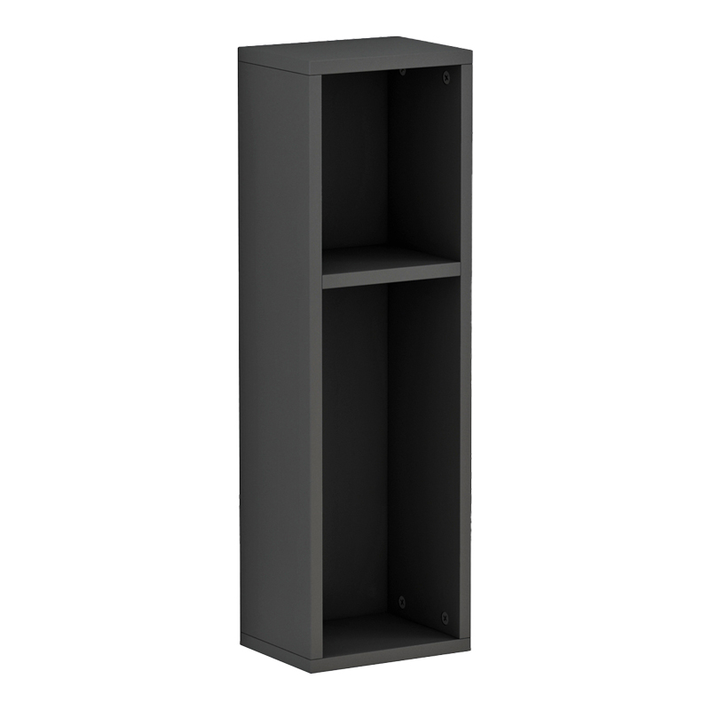 Ραφιέρα-κομοδίνο τοίχου Racks pakoworld σε γκρι απόχρωση 20x15x65εκ-230-000046