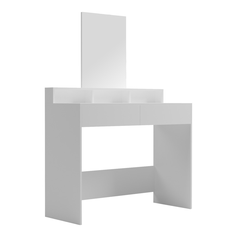 Τουαλέτα κρεβατοκάμαρας Frentsel pakoworld σε λευκή απόχρωση 100x40x140εκ-230-000115 Τουαλέτα κρεβατοκάμαρας Frentsel pakoworld σε λευκή απόχρωση 100x40x140εκ-230-000115