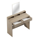 Τουαλέτα κρεβατοκάμαρας Frentsel pakoworld σε sonoma απόχρωση 100x40x140εκ-230-000116