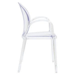 Πολυθρόνα Flair pakoworld PC διαφανές-231-000007