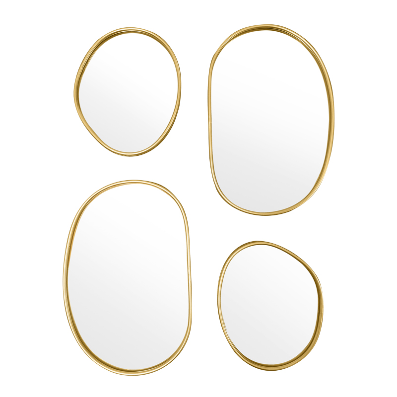 Καθρέπτης Klelia pakoworld 4τεμ χρυσό 60x2x96.5εκ-233-000025 Καθρέπτης Klelia pakoworld 4τεμ χρυσό 60x2x96.5εκ-233-000025