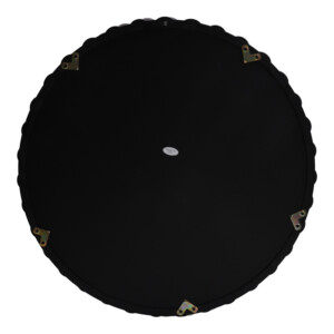 Καθρέπτης Specio pakoworld ξύλο σε μαύρη απόχρωση Φ60x4.5εκ-233-000040