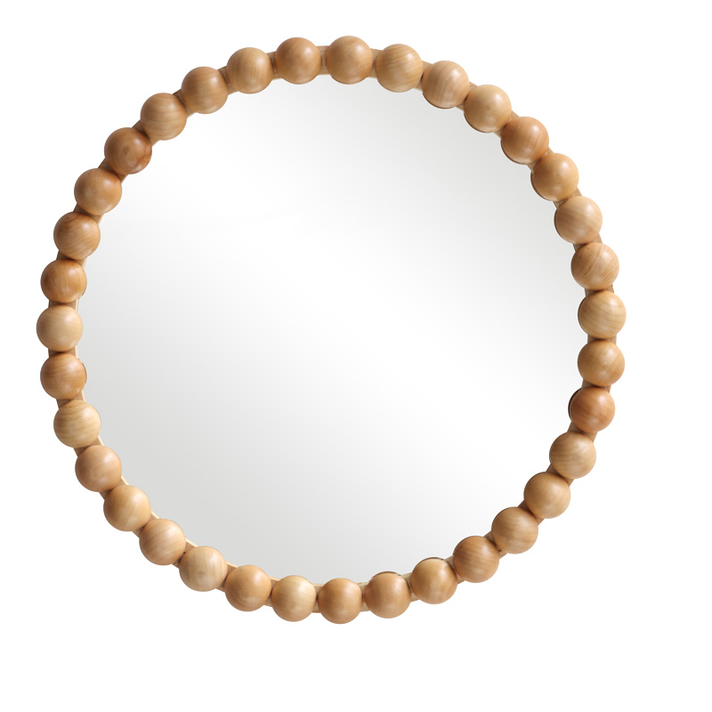 Καθρέπτης Specio pakoworld ξύλο σε φυσική απόχρωση Φ60x4.5εκ-233-000041 Καθρέπτης Specio pakoworld ξύλο σε φυσική απόχρωση Φ60x4.5εκ-233-000041