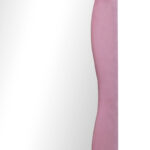 Καθρέπτης δαπέδου Lezour pakoworld βελούδο σε σάπιο μήλο απόχρωση 50x5x170εκ-233-000047