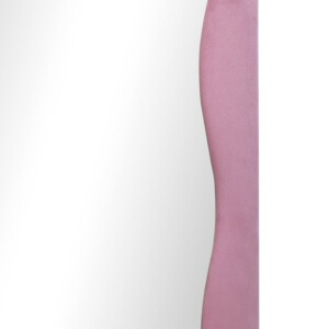 Καθρέπτης δαπέδου Lezour pakoworld βελούδο σε σάπιο μήλο απόχρωση 50x5x170εκ-233-000047