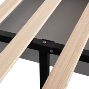 Κρεβάτι Veloty pakoworld ύφασμα ανθρακί με συρτάρια 150x200εκ-234-000014