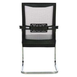 Καρέκλα γραφείου επισκέπτη Chromatic pakoworld μέταλλο-mesh μαύρο-254-000001