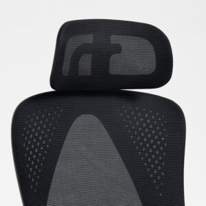 Καρέκλα γραφείου διευθυντή με υποπόδιο Titan pakoworld Premium Quality ύφασμα-mesh χρώμα μαύρο-256-000003