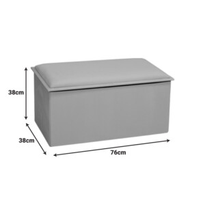 Σκαμπό-μπαούλο Koper pakoworld βελούδο σε μπεζ απόχρωση 76x38x38εκ-257-000037