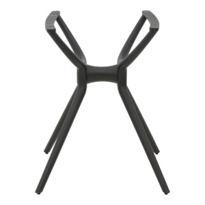 Βάση τραπεζιού Herno pakoworld μαύρο pp 60x61x73εκ-262-000041