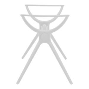 Βάση τραπεζιού Herno pakoworld λευκό pp 106x61x73εκ-262-000042