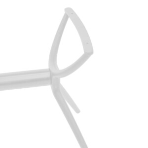 Βάση τραπεζιού Herno pakoworld λευκό pp 106x61x73εκ-262-000042