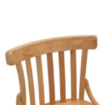 Καρέκλα Flisbie pakoworld φυσικό ξύλο οξιάς 46x48x86εκ-263-000033