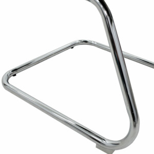 Καρέκλα γραφείου επισκέπτη Valter pakoworld λευκό pu 55.5x48x88εκ-277-000004