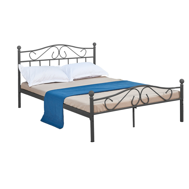 Κρεβάτι Yorick pakoworld μαύρο μεταλλικό 150x200εκ-285-000015 Κρεβάτι Yorick pakoworld μαύρο μεταλλικό 150x200εκ-285-000015