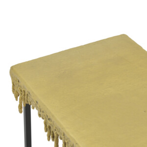 Κονσόλα Bulco Inart χρυσό-μαύρο μέταλλο 80.5x28x72εκ-287-000018