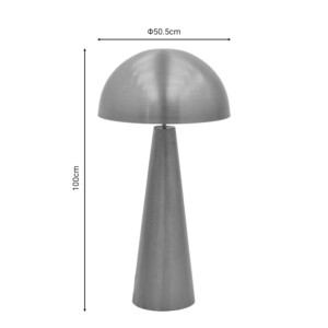 Φωτιστικό δαπέδου Jandie Inart E27 χρυσό μέταλλο Φ50.5x100εκ-287-000022
