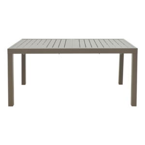 Τραπέζι επεκτεινόμενο Lafla pakoworld αλουμίνιο σε σαμπανιζέ απόχρωση 160-240x90x75εκ-288-000027