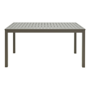 Τραπέζι Kliton pakoworld αλουμίνιο σε σαμπανιζέ απόχρωση 150x80x74εκ-288-000028