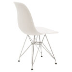 Καρέκλα Adelle pakoworld PP λευκό-inox πόδι 46x55x81εκ-292-000013