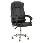 Καρέκλα γραφείου διευθυντή Toronsi pakoworld μαύρο pu 60x68x128εκ-292-000056