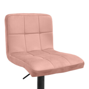 Σκαμπό μπαρ Remina pakoworld πτυσσόμενο σάπιο μήλο βελούδο-βάση μαύρο μέταλλο 44x44x112εκ-292-000117