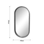 Καθρέπτης Olympon Inart χρυσό μέταλλο 49x5x99εκ-295-000005