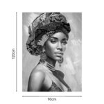 Πίνακας σε καμβά Facy 3D Inart 90x3x120εκ-296-000007